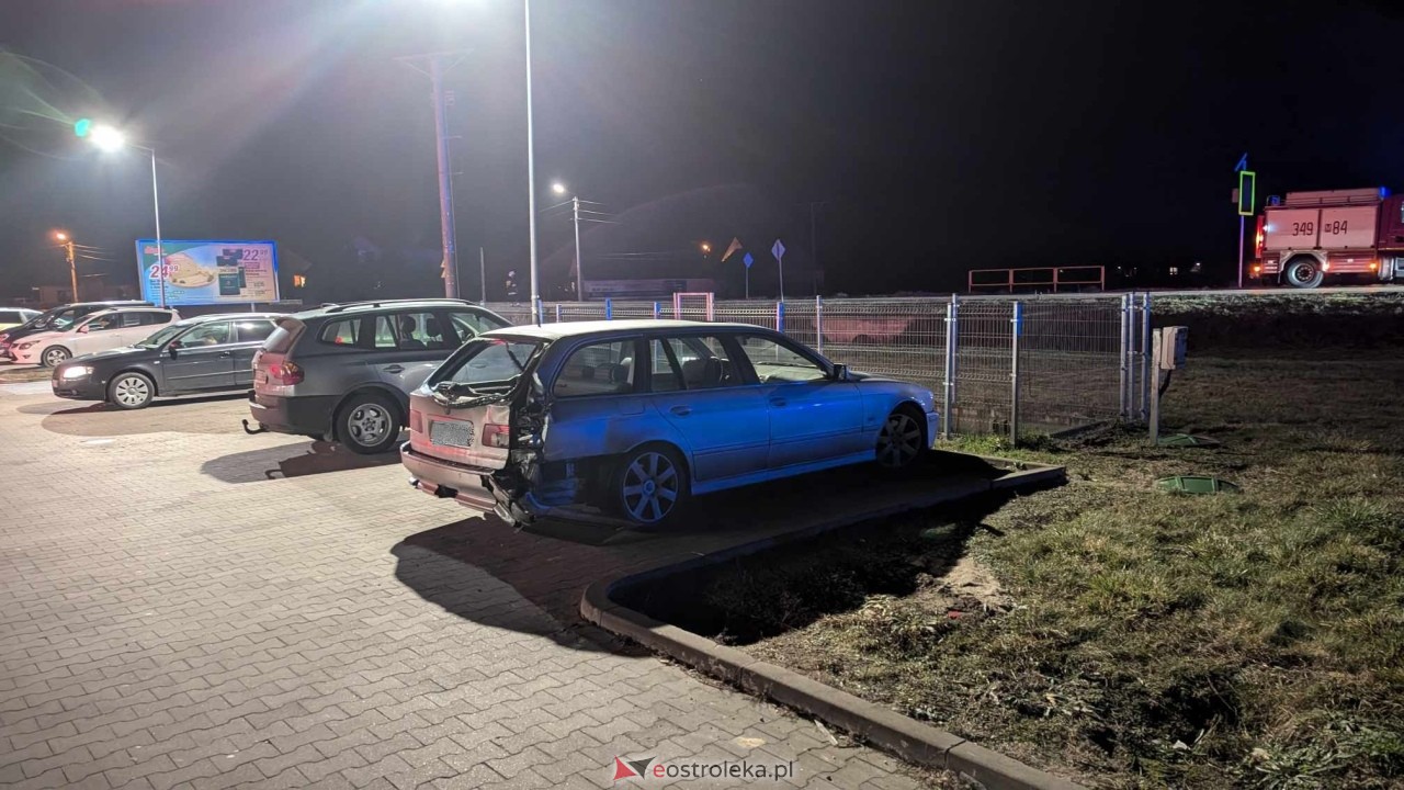 Wypadek w Borawem [24.01.2025] - zdjęcie #2 - eOstroleka.pl