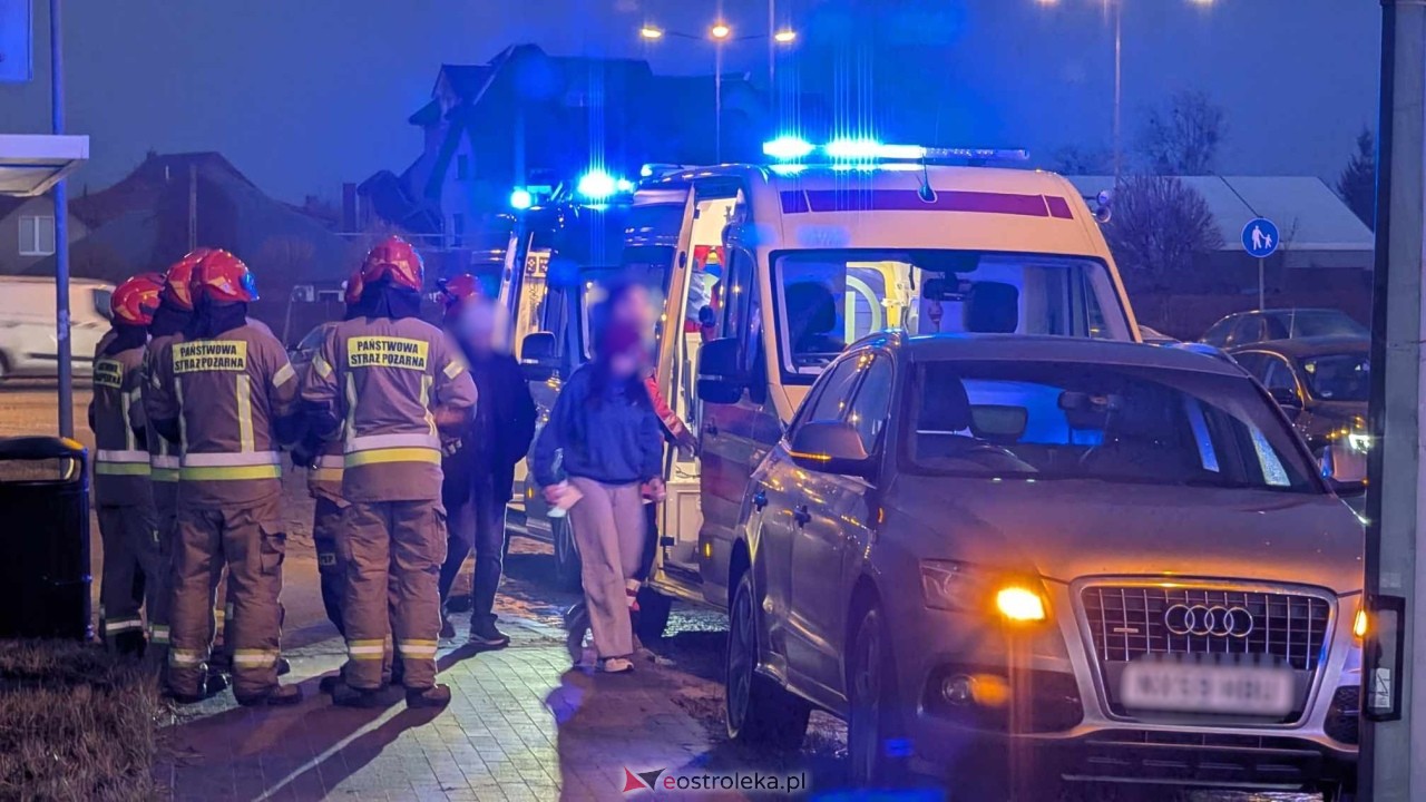 Wypadek na rondzie Kupiszewskiego/11 Listopada [27.01.2025] - zdjęcie #11 - eOstroleka.pl