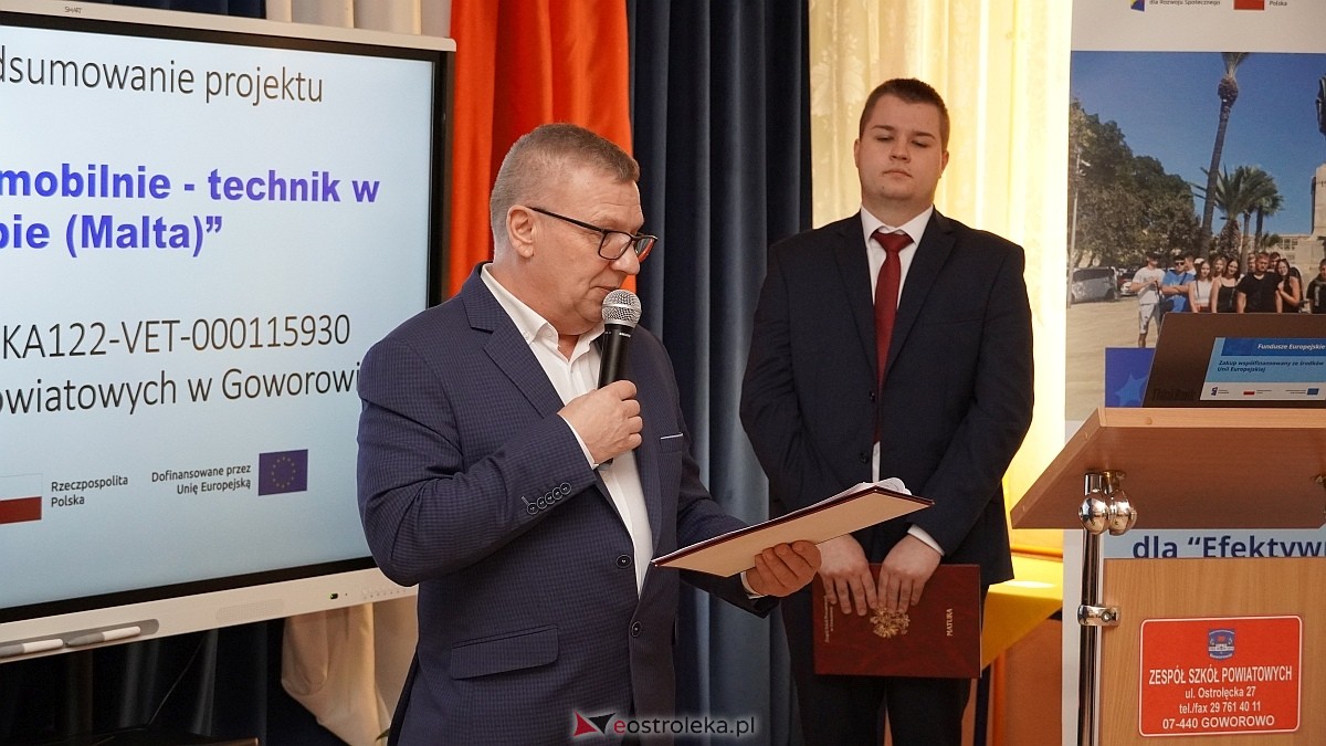 Podsumowanie projektu edukacyjnego w ZSP w Goworowie [27.01.2025] - zdjęcie #58 - eOstroleka.pl