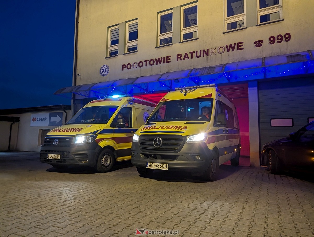 Śmierć ratownika w Siedlcach. Meditrans Ostrołęka z akcją ku jego pamięci [27.01.225] - zdjęcie #6 - eOstroleka.pl