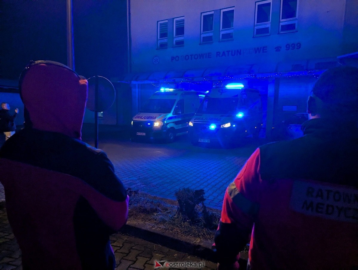 Śmierć ratownika w Siedlcach. Meditrans Ostrołęka z akcją ku jego pamięci [27.01.225] - zdjęcie #1 - eOstroleka.pl