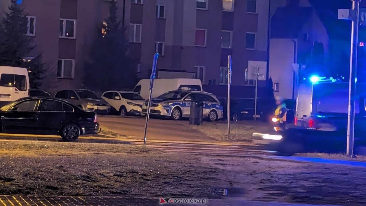 Wypadek na Alei Jana Pawła II w Ostrołęce [31.01.2025] - zdjęcie #5 - eOstroleka.pl
