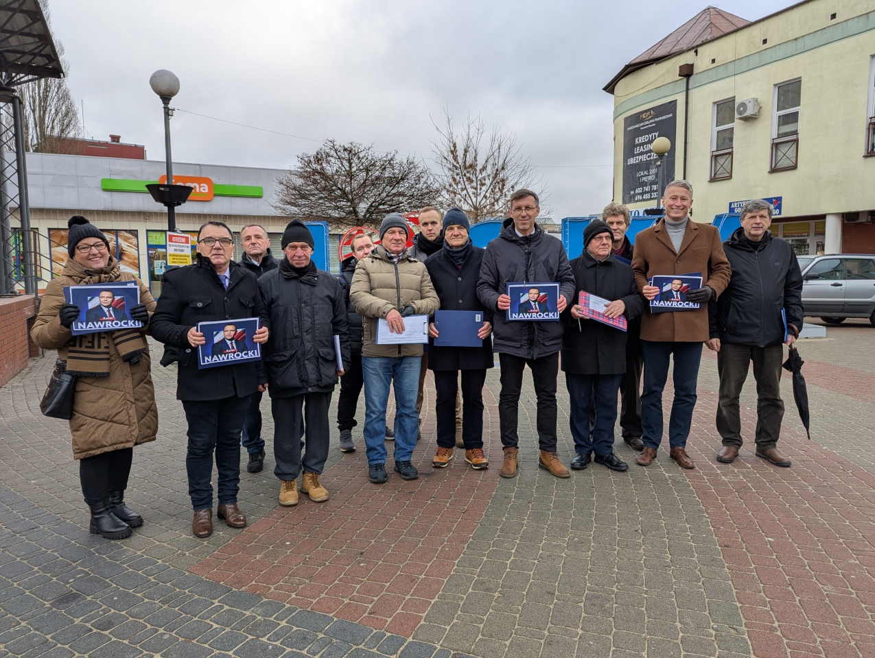 Zbiórka podpisów poparcia dla Karola Nawrockiego [01.02.2025] - zdjęcie #4 - eOstroleka.pl