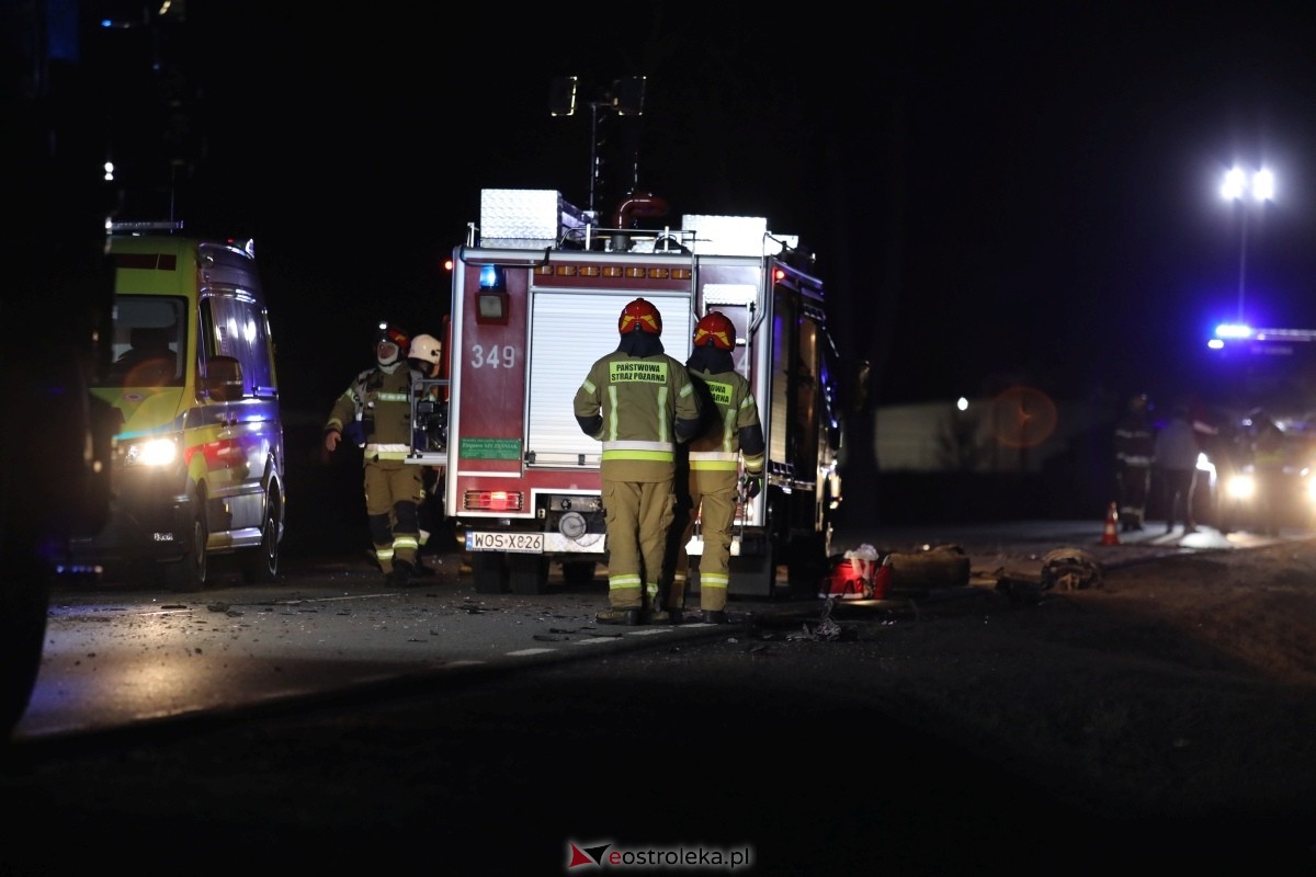 Groźny wypadek pod Dylewem [01.02.2025] - zdjęcie #29 - eOstroleka.pl