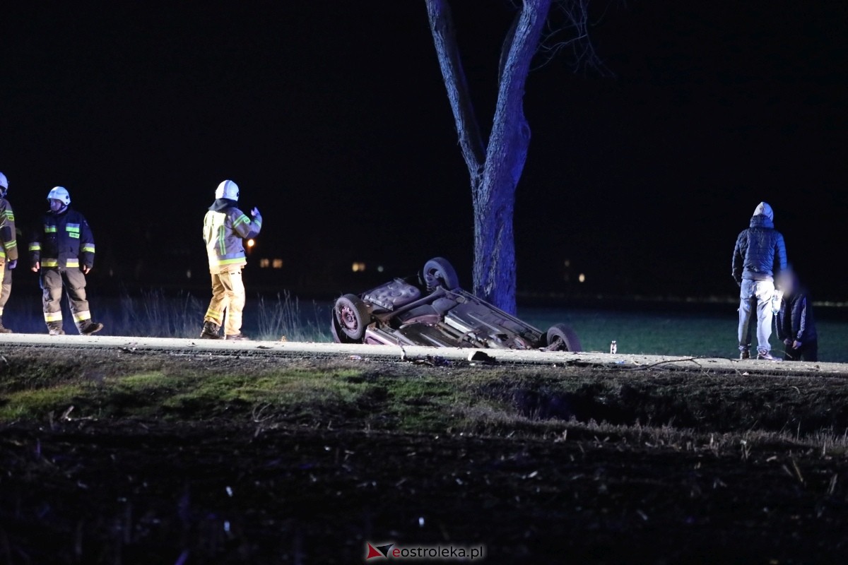 Groźny wypadek pod Dylewem [01.02.2025] - zdjęcie #25 - eOstroleka.pl