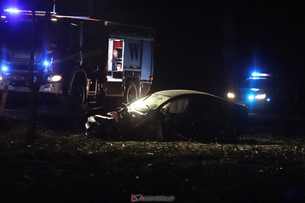 Groźny wypadek pod Dylewem [01.02.2025] - zdjęcie #23 - eOstroleka.pl