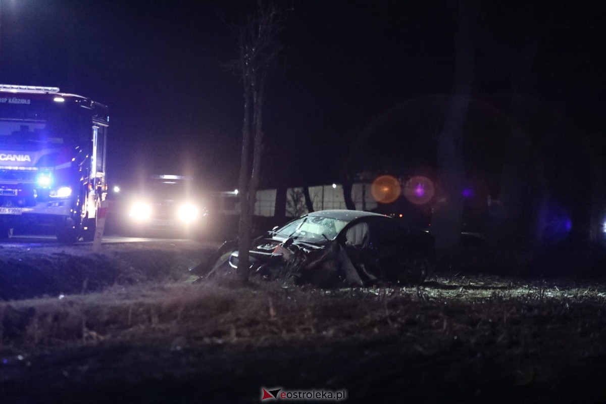 Groźny wypadek pod Dylewem [01.02.2025] - zdjęcie #21 - eOstroleka.pl