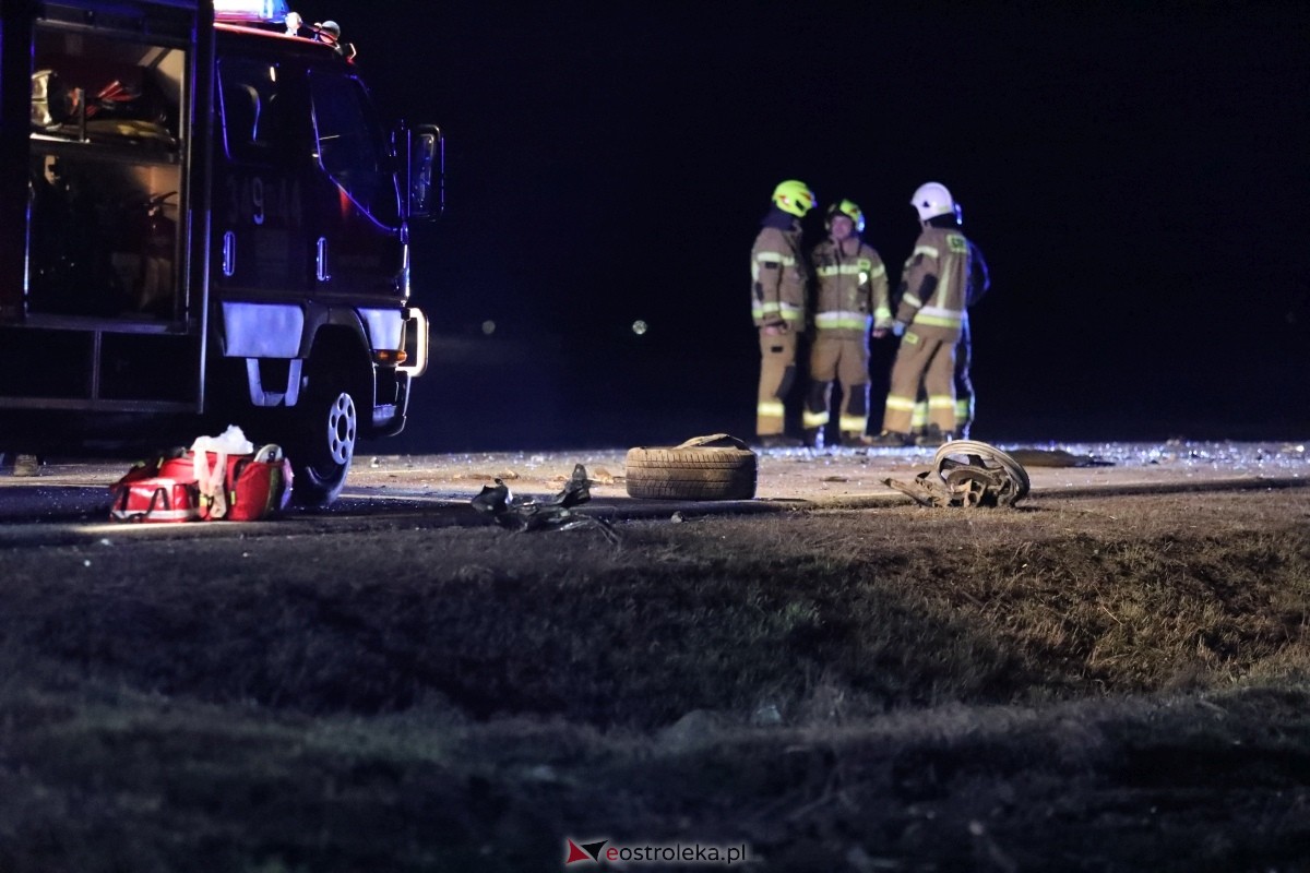 Groźny wypadek pod Dylewem [01.02.2025] - zdjęcie #19 - eOstroleka.pl