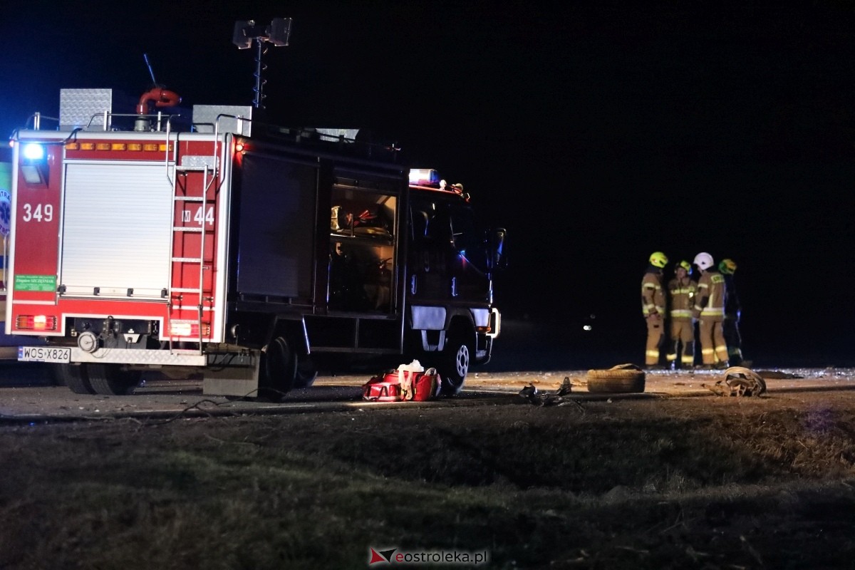 Groźny wypadek pod Dylewem [01.02.2025] - zdjęcie #18 - eOstroleka.pl