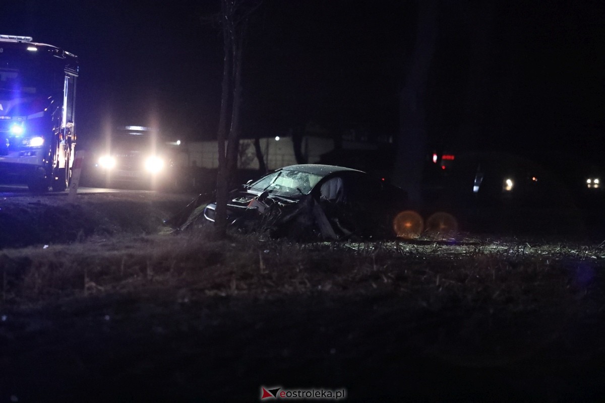 Groźny wypadek pod Dylewem [01.02.2025] - zdjęcie #17 - eOstroleka.pl