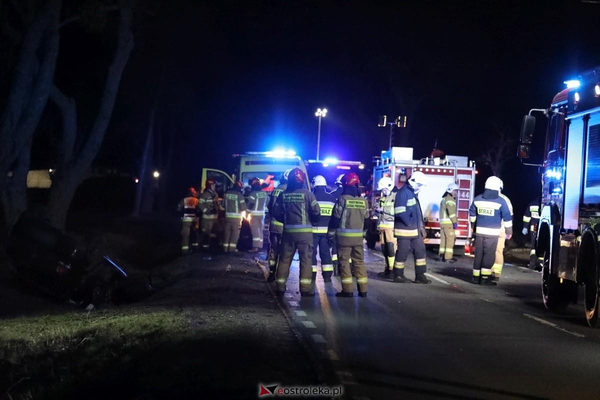 Groźny wypadek pod Dylewem [01.02.2025] - zdjęcie #14 - eOstroleka.pl