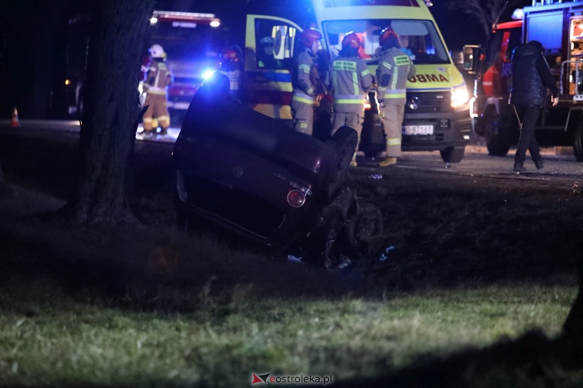 Groźny wypadek pod Dylewem [01.02.2025] - zdjęcie #13 - eOstroleka.pl
