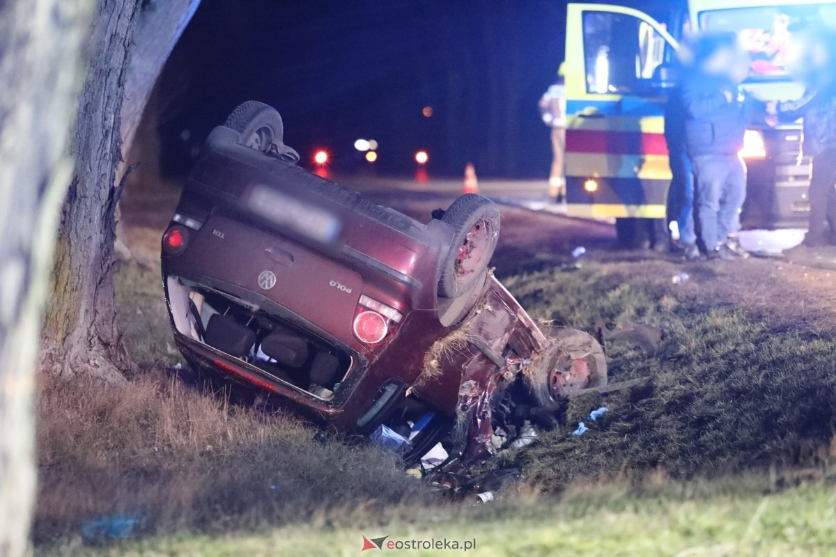 Groźny wypadek pod Dylewem [01.02.2025] - zdjęcie #12 - eOstroleka.pl