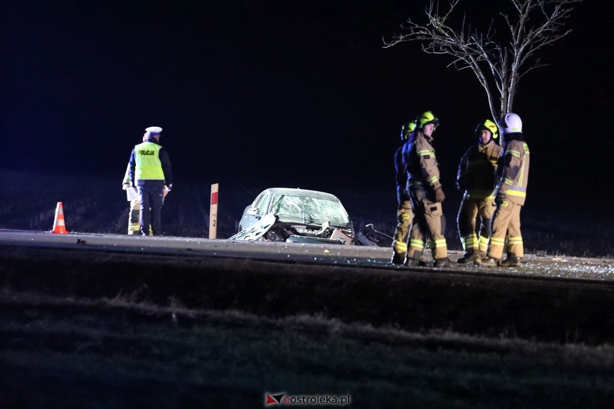 Groźny wypadek pod Dylewem [01.02.2025] - zdjęcie #11 - eOstroleka.pl