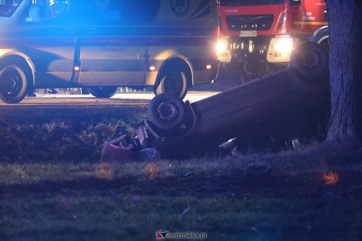 Groźny wypadek pod Dylewem [01.02.2025] - zdjęcie #9 - eOstroleka.pl