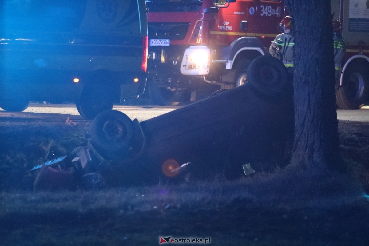 Groźny wypadek pod Dylewem [01.02.2025] - zdjęcie #5 - eOstroleka.pl