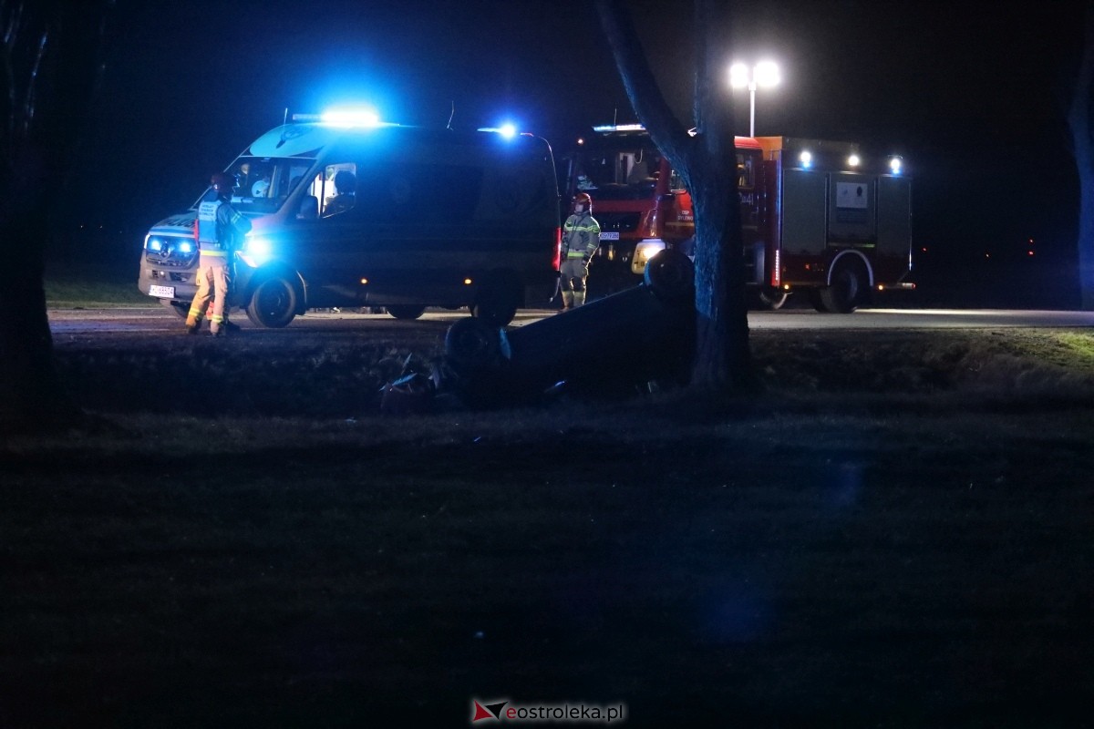 Groźny wypadek pod Dylewem [01.02.2025] - zdjęcie #4 - eOstroleka.pl