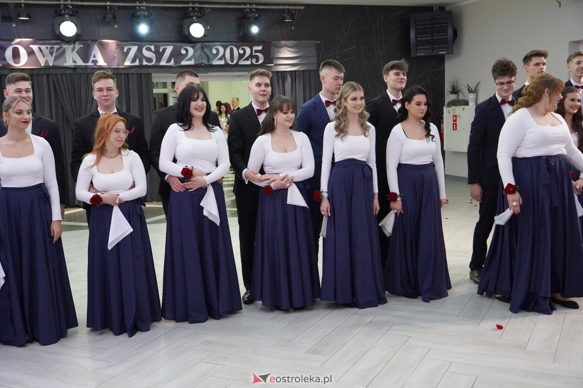 Studniówka w Zespole Szkół Zawodowych nr 2 w Ostrołęce [01.02.2025] - zdjęcie #124 - eOstroleka.pl