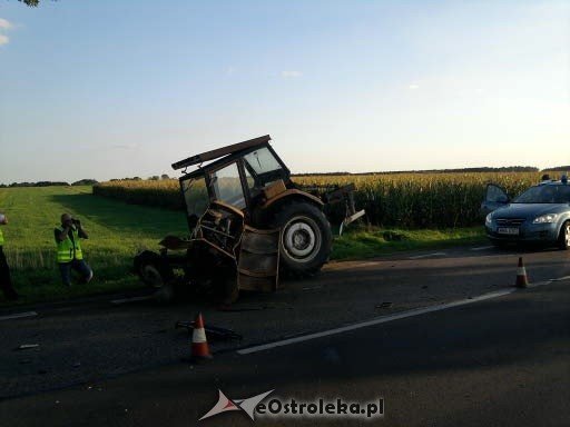 Wypadek na trasie Różan - Szelków DK-61 (06.09.2011) - zdjęcie #5 - eOstroleka.pl