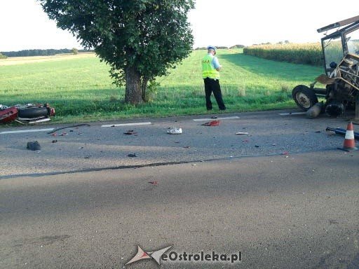 Wypadek na trasie Różan - Szelków DK-61 (06.09.2011) - zdjęcie #7 - eOstroleka.pl