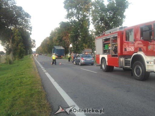 Wypadek na trasie Różan - Szelków DK-61 (06.09.2011) - zdjęcie #31 - eOstroleka.pl