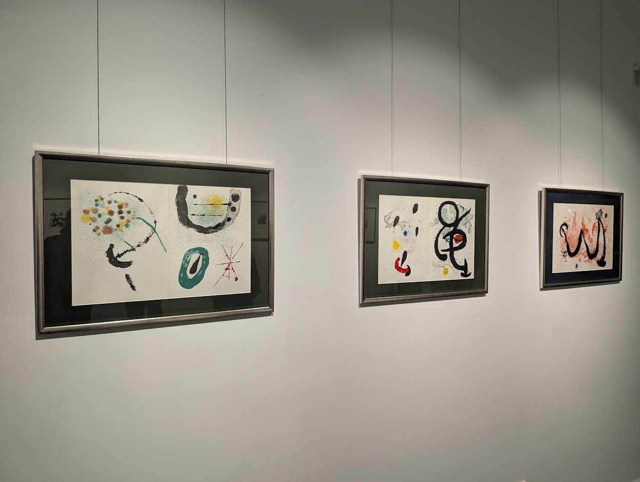 Wernisaż dzieł Joana Miró w Galerii Ostrołęka [13.02.2025] - zdjęcie #25 - eOstroleka.pl