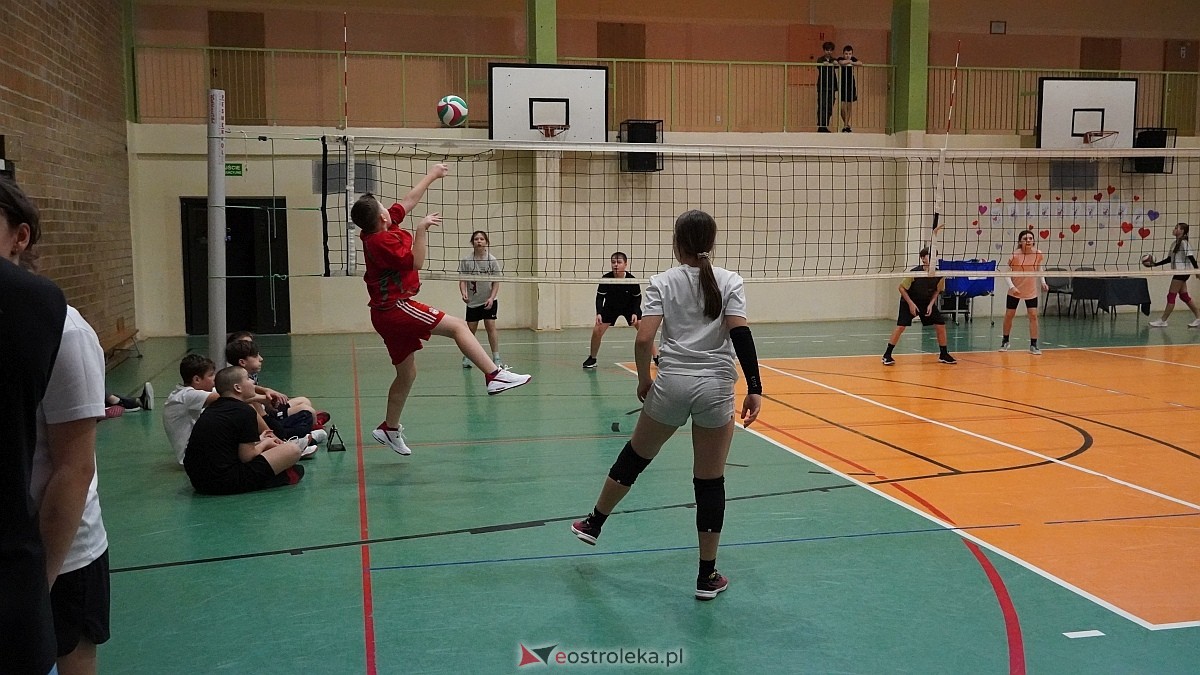 Walentynkowy turniej siatkówki w SP 5 [19.02.2025] - zdjęcie #15 - eOstroleka.pl