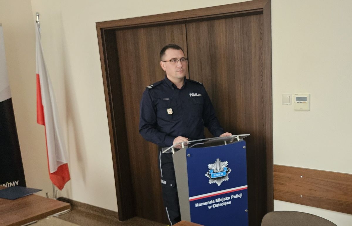 Narada roczna Komendy Miejskiej Policji w Ostrołęce  [21.02.2025] - zdjęcie #9 - eOstroleka.pl