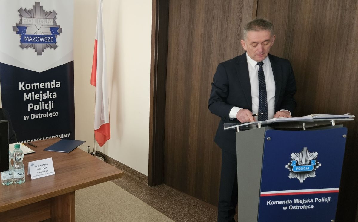 Narada roczna Komendy Miejskiej Policji w Ostrołęce  [21.02.2025] - zdjęcie #2 - eOstroleka.pl