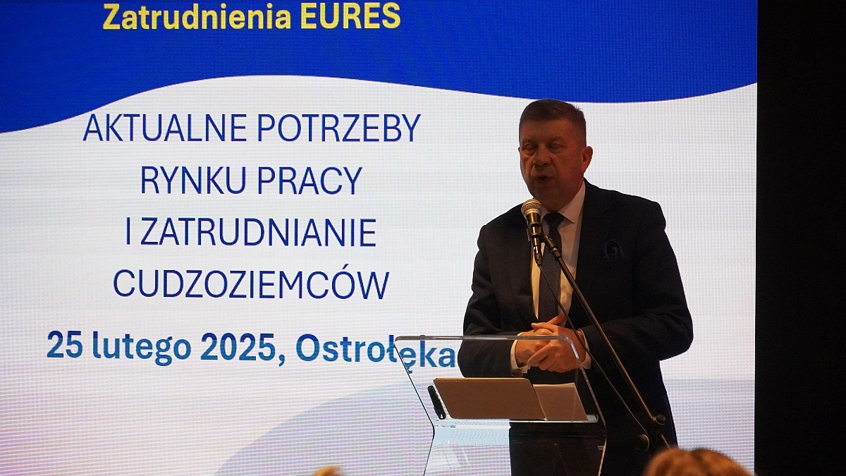 Konferencja Aktualne potrzeby rynku pracy i zatrudnienia cudzoziemców w Ostrołęce [25.02.2025] - zdjęcie #14 - eOstroleka.pl