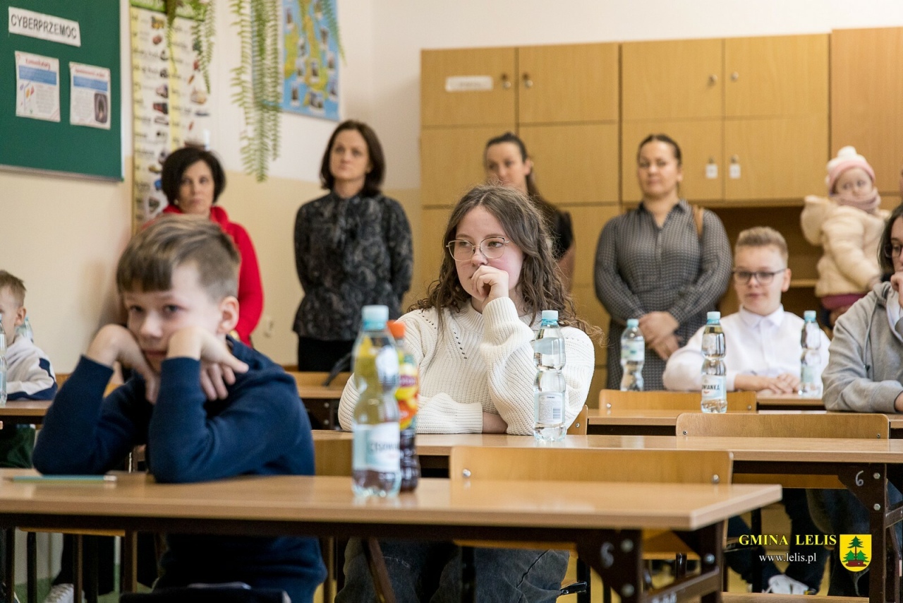 Eliminacje gminne XLVII Ogólnopolskiego Turnieju Wiedzy Pożarniczej „MŁODZIEŻ ZAPOBIEGA POŻAROM” w Lelisie [25.02.2025] - zdjęcie #4 - eOstroleka.pl