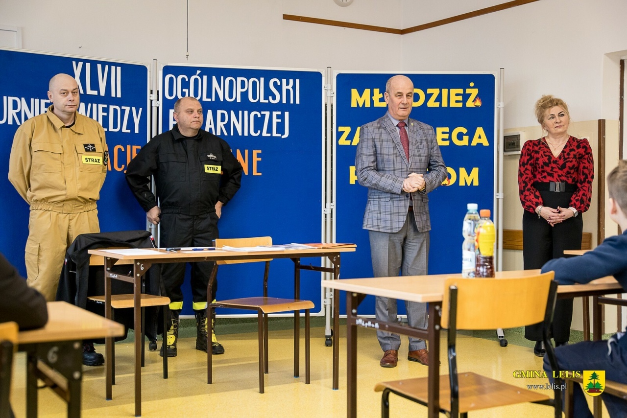 Eliminacje gminne XLVII Ogólnopolskiego Turnieju Wiedzy Pożarniczej „MŁODZIEŻ ZAPOBIEGA POŻAROM” w Lelisie [25.02.2025] - zdjęcie #3 - eOstroleka.pl
