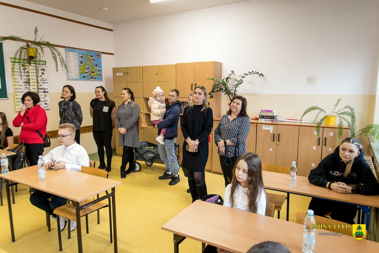 Eliminacje gminne XLVII Ogólnopolskiego Turnieju Wiedzy Pożarniczej „MŁODZIEŻ ZAPOBIEGA POŻAROM” w Lelisie [25.02.2025] - zdjęcie #2 - eOstroleka.pl