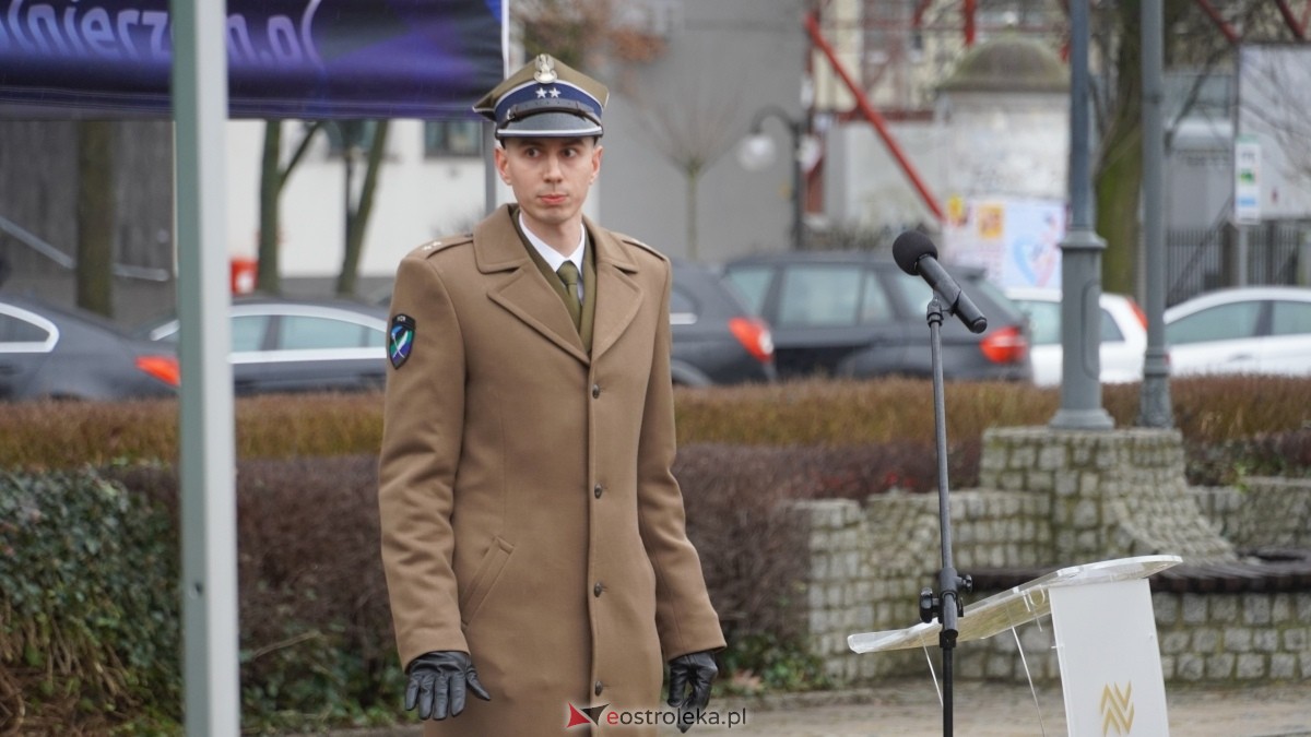 Narodowy Dzień Pamięci Żołnierzy Wyklętych - uroczystości pod pomnikiem Ofiar Terroru Komunistycznego [01.03.2025] - zdjęcie #186 - eOstroleka.pl