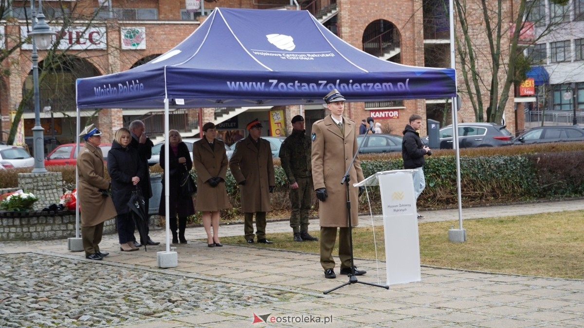 Narodowy Dzień Pamięci Żołnierzy Wyklętych - uroczystości pod pomnikiem Ofiar Terroru Komunistycznego [01.03.2025] - zdjęcie #173 - eOstroleka.pl