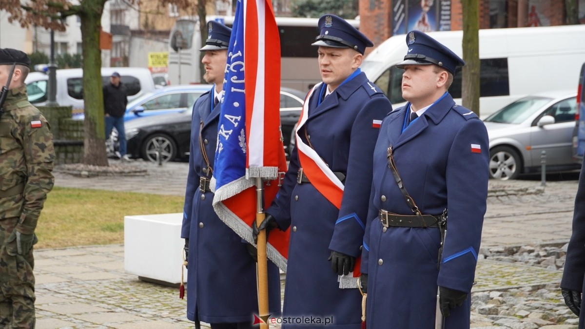Narodowy Dzień Pamięci Żołnierzy Wyklętych - uroczystości pod pomnikiem Ofiar Terroru Komunistycznego [01.03.2025] - zdjęcie #154 - eOstroleka.pl