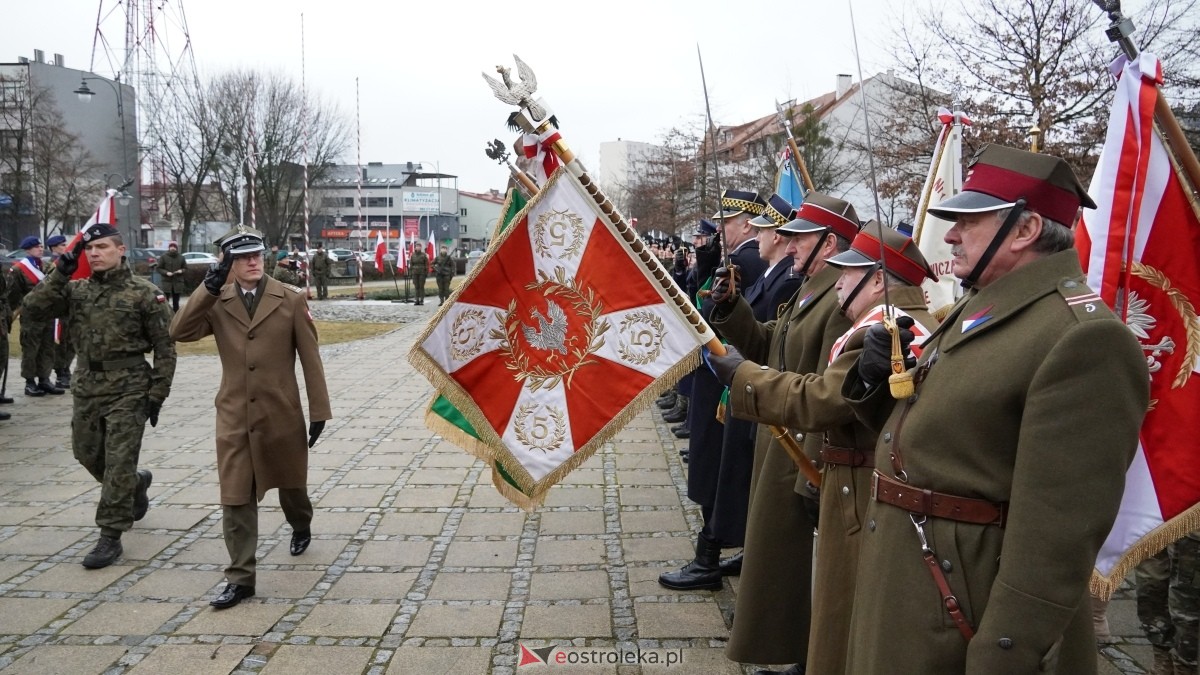 Narodowy Dzień Pamięci Żołnierzy Wyklętych - uroczystości pod pomnikiem Ofiar Terroru Komunistycznego [01.03.2025] - zdjęcie #107 - eOstroleka.pl