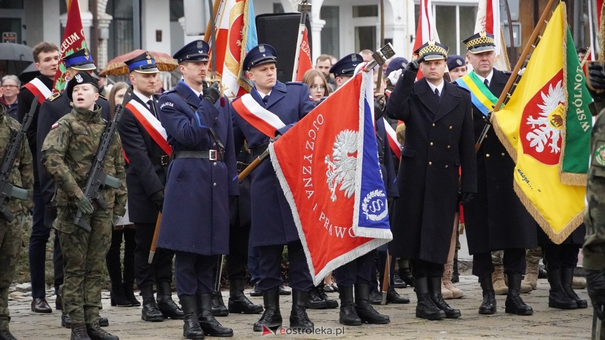 Narodowy Dzień Pamięci Żołnierzy Wyklętych - uroczystości pod pomnikiem Ofiar Terroru Komunistycznego [01.03.2025] - zdjęcie #86 - eOstroleka.pl