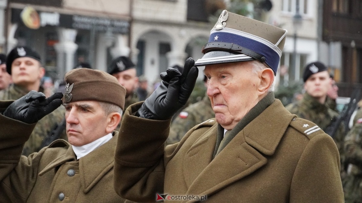 Narodowy Dzień Pamięci Żołnierzy Wyklętych - uroczystości pod pomnikiem Ofiar Terroru Komunistycznego [01.03.2025] - zdjęcie #18 - eOstroleka.pl