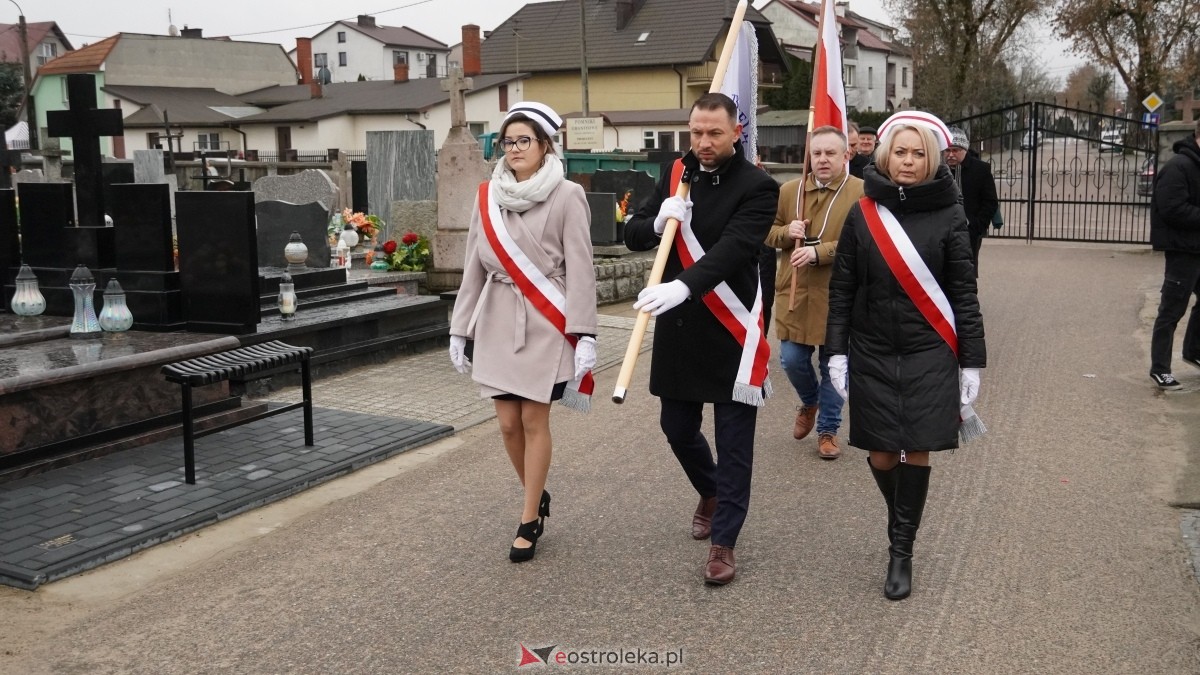 Uroczystość upamiętniająca pierwszą śp. Bronisławę Sawczyn [02.03.2025] - zdjęcie #39 - eOstroleka.pl