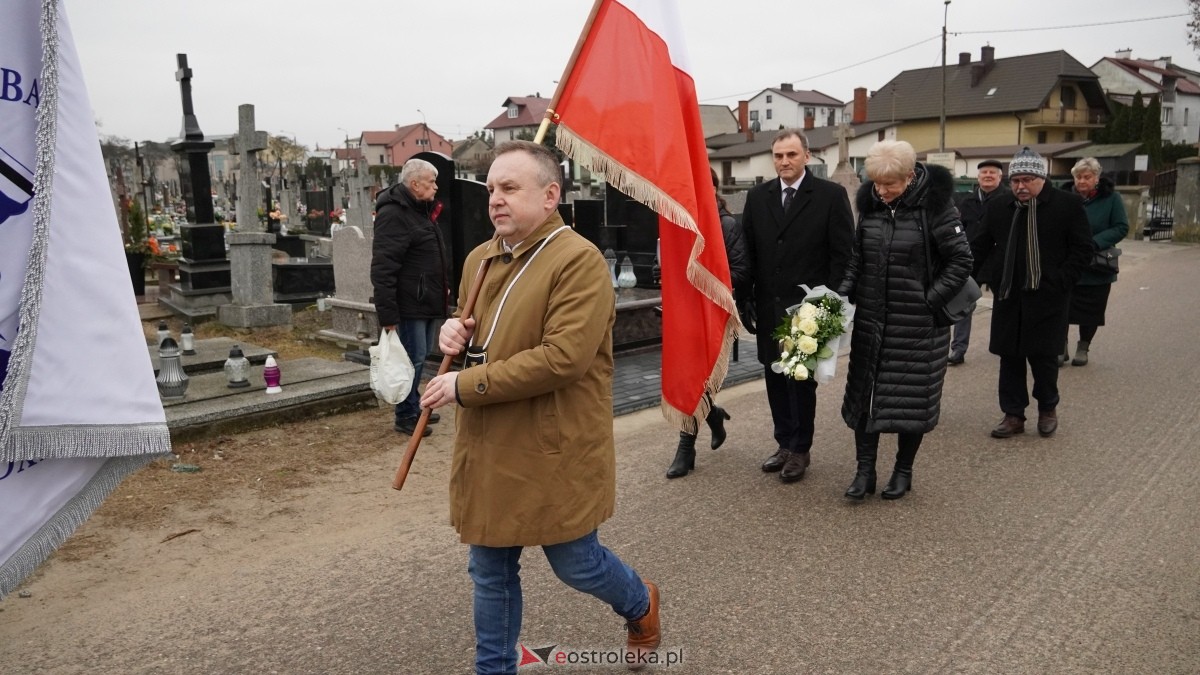 Uroczystość upamiętniająca pierwszą śp. Bronisławę Sawczyn [02.03.2025] - zdjęcie #34 - eOstroleka.pl