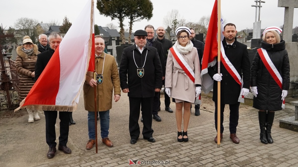 Uroczystość upamiętniająca pierwszą śp. Bronisławę Sawczyn [02.03.2025] - zdjęcie #31 - eOstroleka.pl