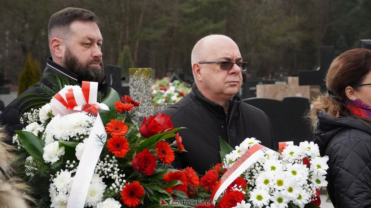 Uroczystość upamiętniająca pierwszą śp. Bronisławę Sawczyn [02.03.2025] - zdjęcie #16 - eOstroleka.pl