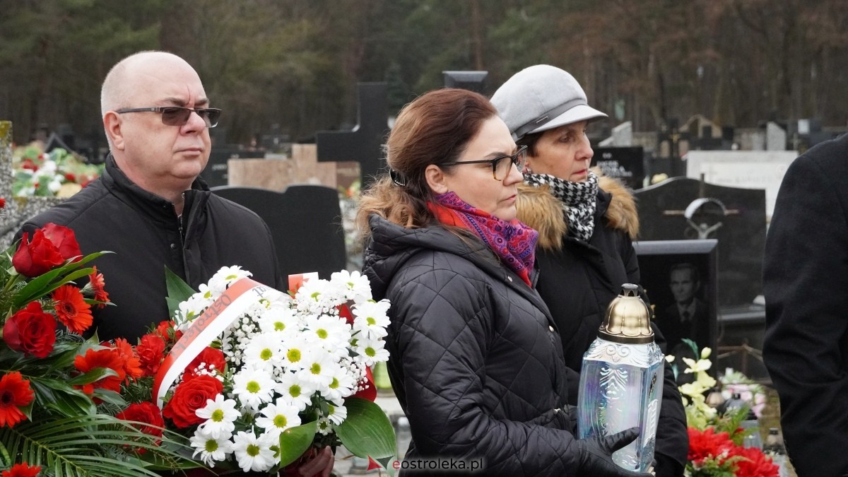 Uroczystość upamiętniająca pierwszą śp. Bronisławę Sawczyn [02.03.2025] - zdjęcie #15 - eOstroleka.pl