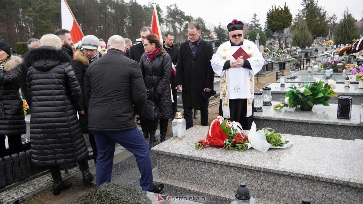 Uroczystość upamiętniająca pierwszą śp. Bronisławę Sawczyn [02.03.2025] - zdjęcie #5 - eOstroleka.pl