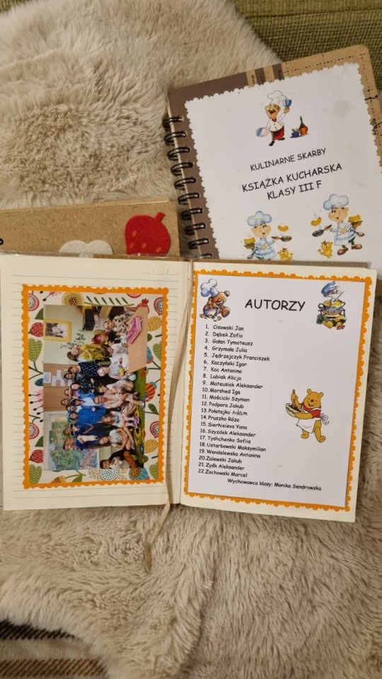 Książka kucharska uczniów SP 10 w Ostrołęce - zdjęcie #4 - eOstroleka.pl