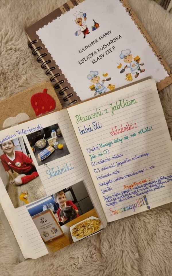 Książka kucharska uczniów SP 10 w Ostrołęce - zdjęcie #1 - eOstroleka.pl