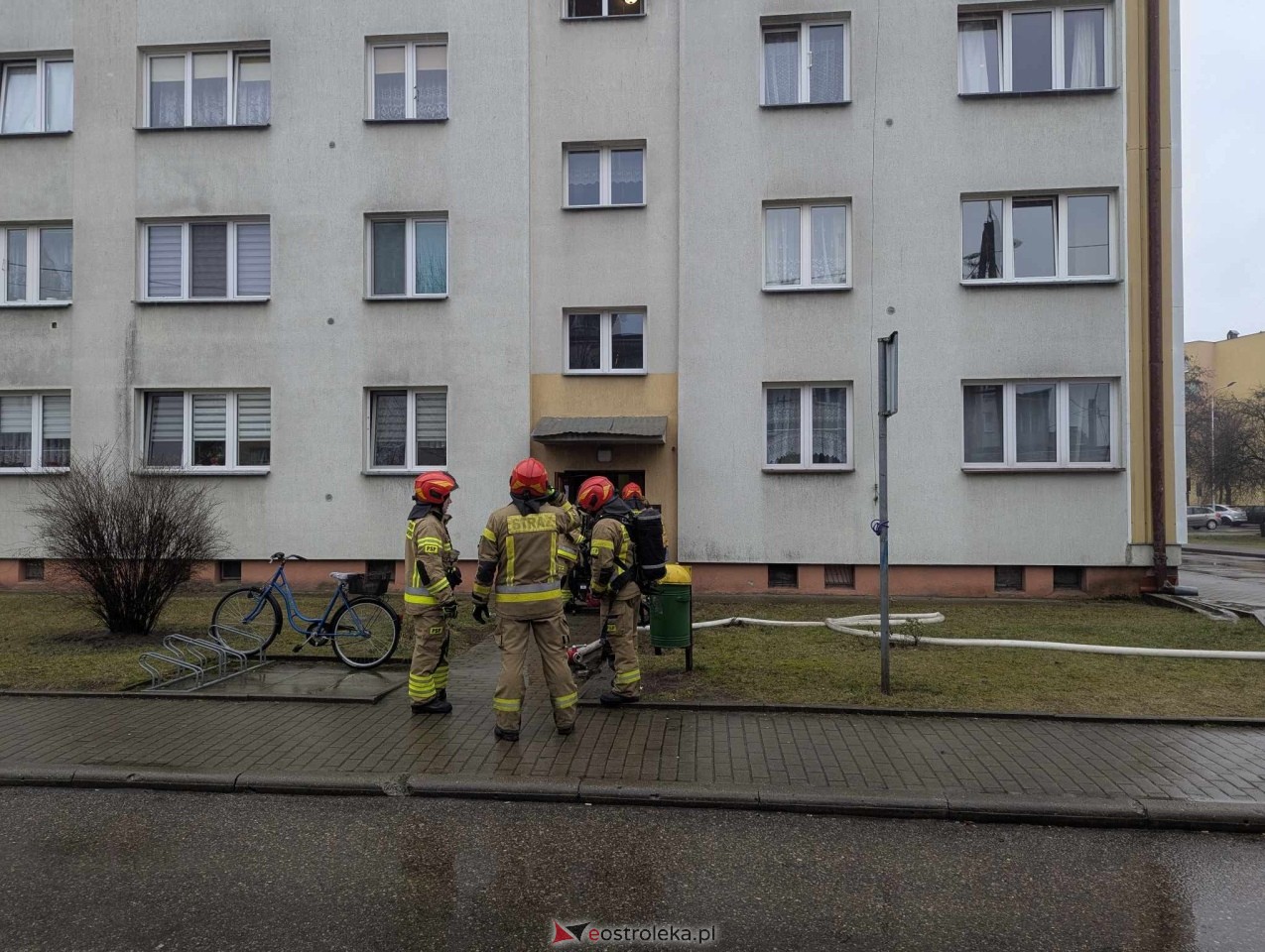 Akcja strażacka przy Celulozowej w Ostrołęce [13.03.2025] - zdjęcie #12 - eOstroleka.pl