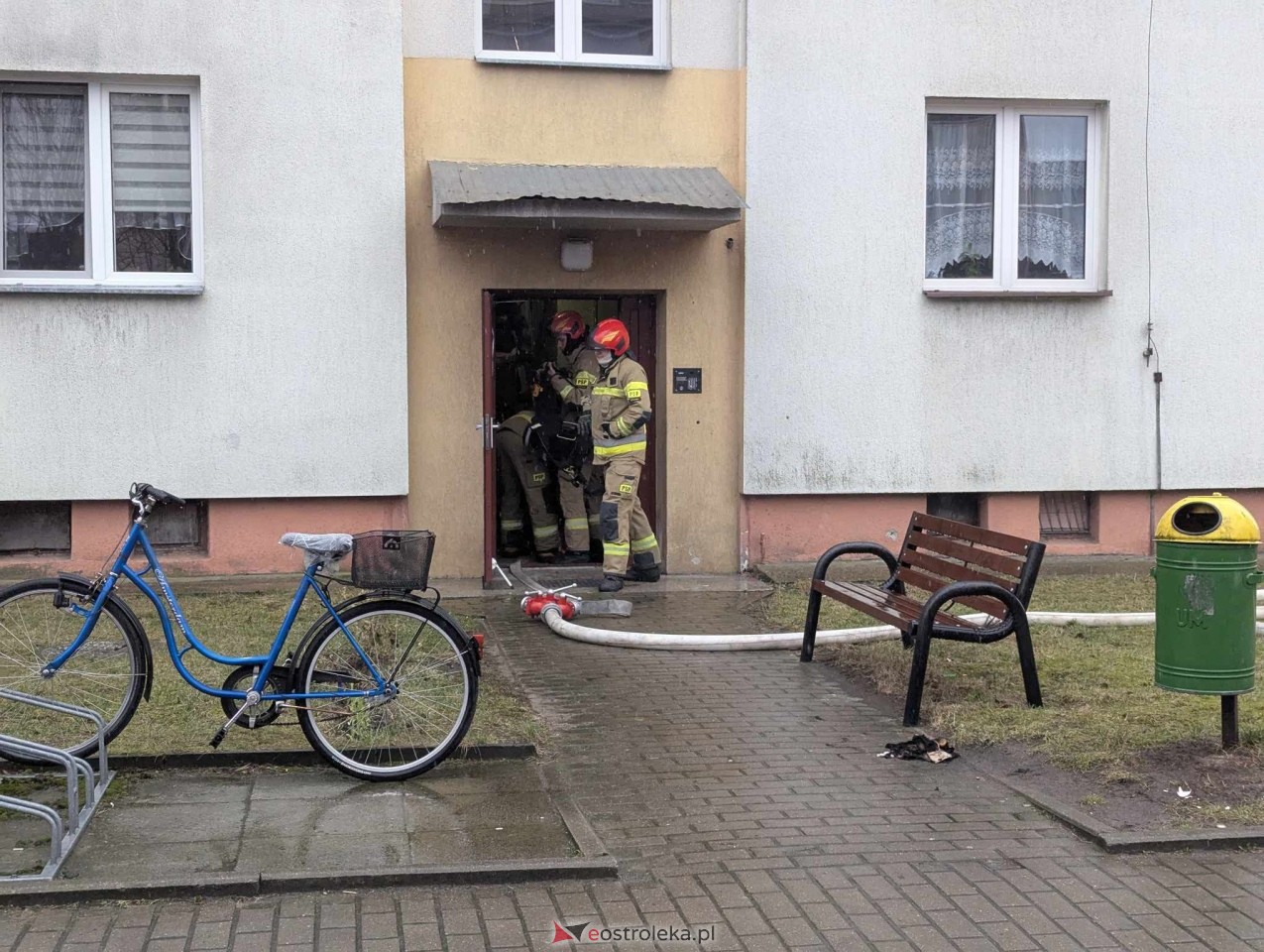 Akcja strażacka przy Celulozowej w Ostrołęce [13.03.2025] - zdjęcie #11 - eOstroleka.pl