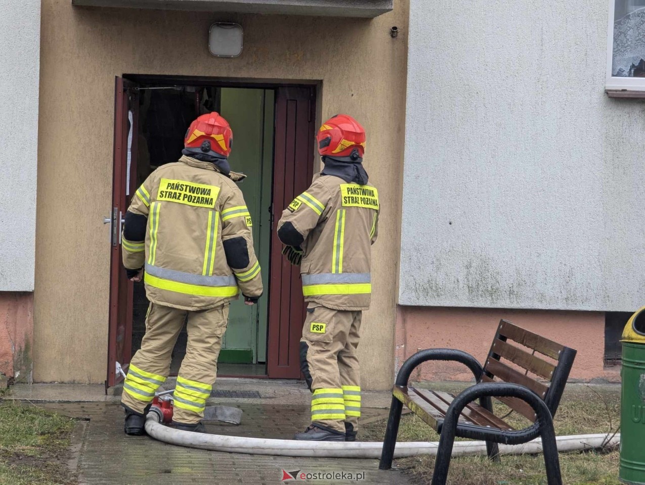 Akcja strażacka przy Celulozowej w Ostrołęce [13.03.2025] - zdjęcie #3 - eOstroleka.pl